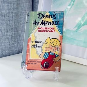 Vintage Dennis the Menace Household Hurricane Paperback Book